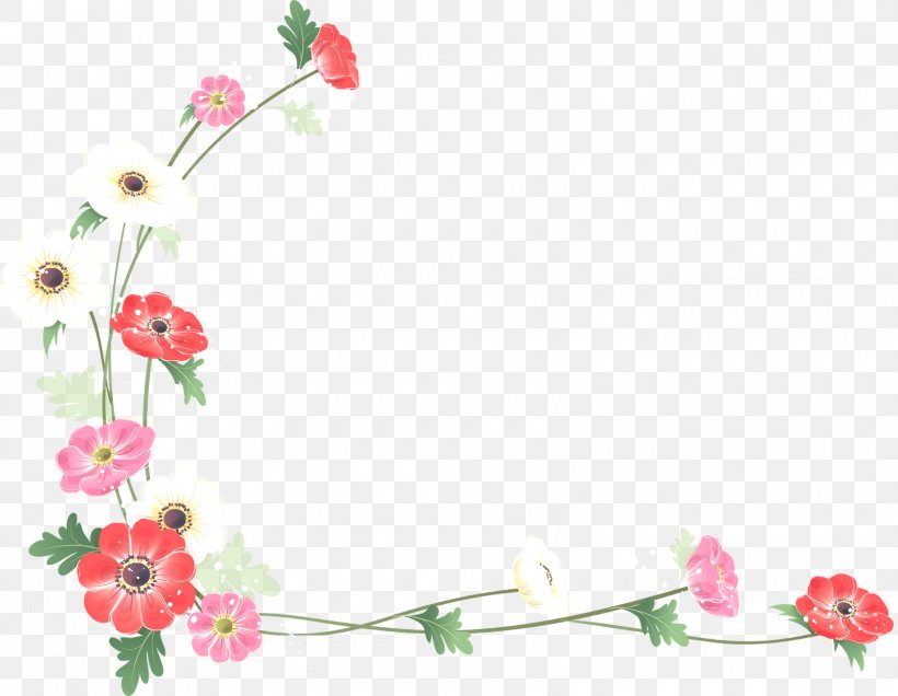 Borders And Frames Flower Watercolor Painting Clip Art, PNG, 1600x1241px, Borders And Frames, Art, Blossom, Branch, Color Download Free