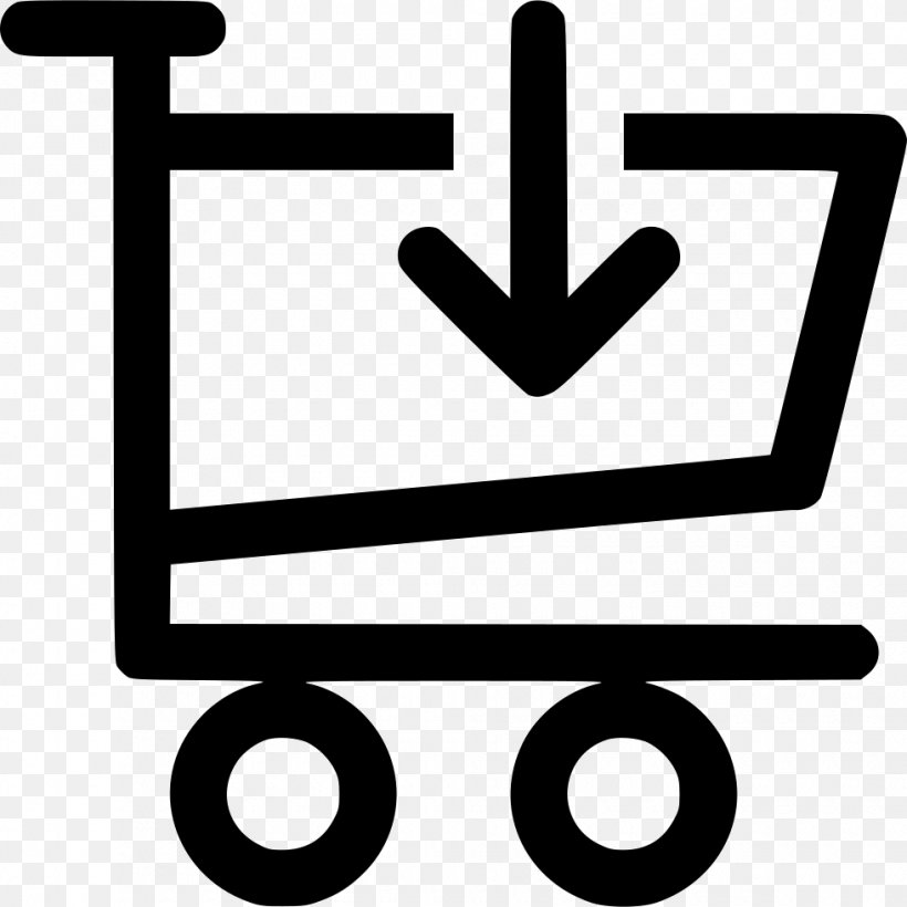 E-commerce Shopping Cart, PNG, 980x980px, Ecommerce, Area, Bag, Black And White, Brand Download Free