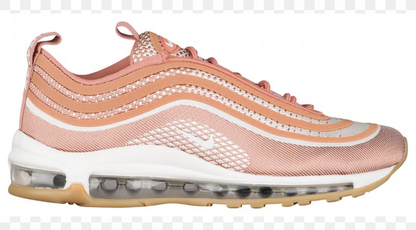 Mens Nike Air Max 97 Ultra Sports Shoes Air Max 97 Ultra 17 Metallic Rose Gold, PNG, 1200x667px, Nike, Athletic Shoe, Beige, Clothing, Cross Training Shoe Download Free