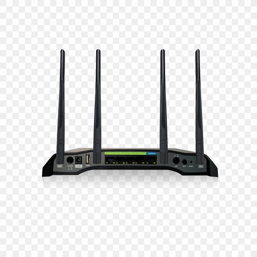 Wireless Router Amped Wireless RTA2600-R2 High Power Wi-Fi Router Wireless Access Points, PNG, 3000x3000px, Router, Amped Wireless Titan Rta1900, Computer Network, Electronics, Electronics Accessory Download Free