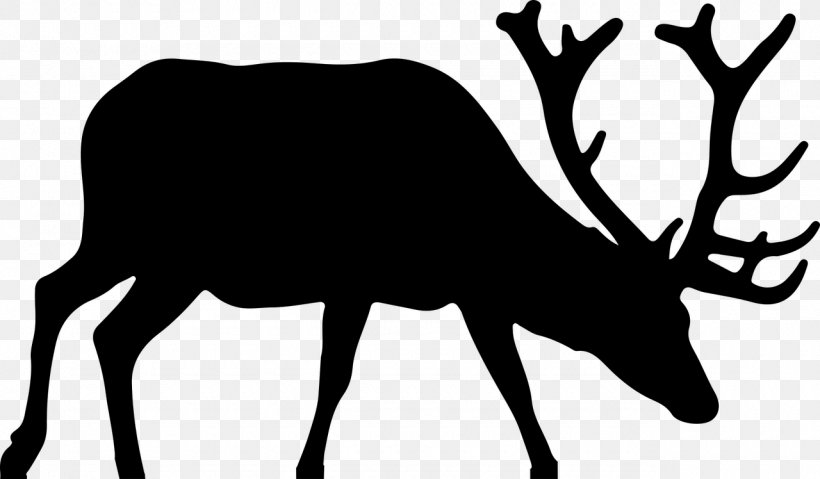 Elk Deer Moose Clip Art, PNG, 1280x748px, Elk, Antler, Black And White, Deer, Fauna Download Free