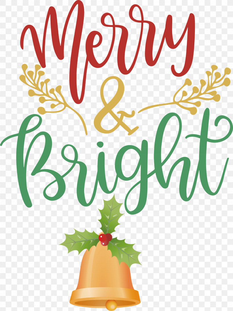 Merry And Bright, PNG, 2249x3000px, Merry And Bright, Christmas Day, Christmas Decoration, Cut Flowers, Decoration Download Free
