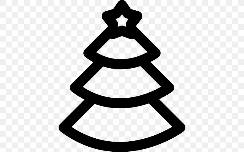 Symbol Christmas Tree, PNG, 512x512px, Symbol, Black And White, Christmas, Christmas Gift, Christmas Tree Download Free