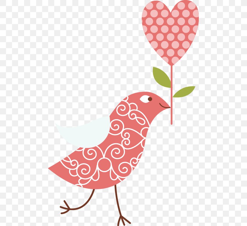 Bird Red Clip Art, PNG, 501x751px, Watercolor, Cartoon, Flower, Frame, Heart Download Free