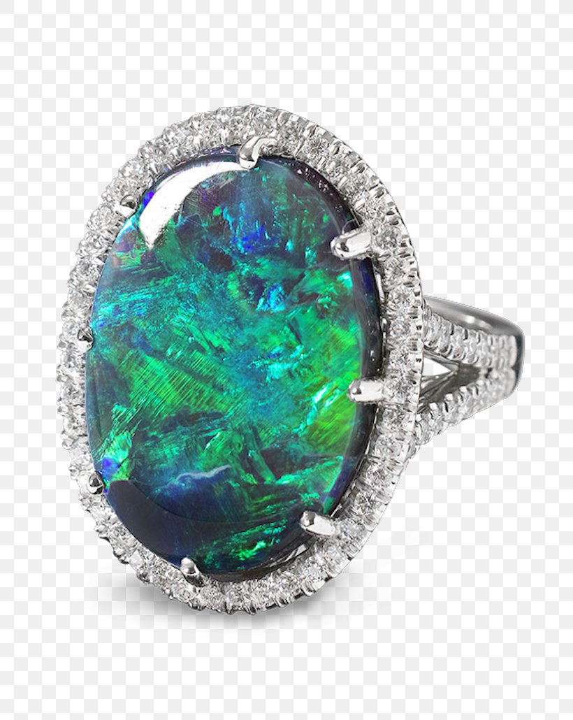 Opal Lightning Ridge Ring ブラック・オパール Diamond, PNG, 700x1030px, Opal, Body Jewelry, Carat, Colored Gold, Diamond Download Free