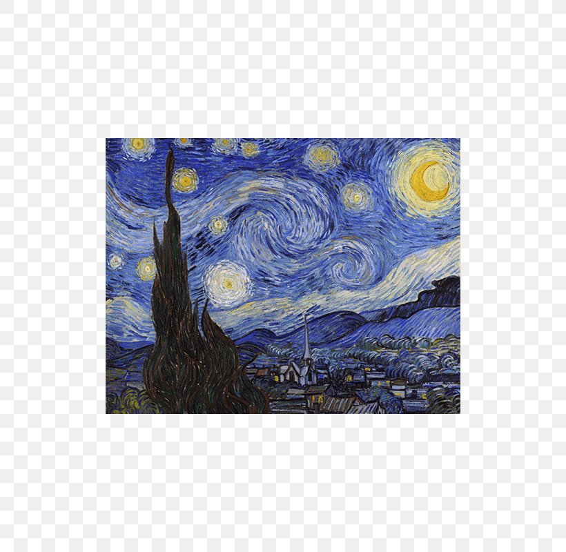 The Starry Night Starry Night Over The Rhône Van Gogh Self-portrait Painting Art, PNG, 800x800px, Starry Night, Art, Art Museum, Blue, Canvas Download Free