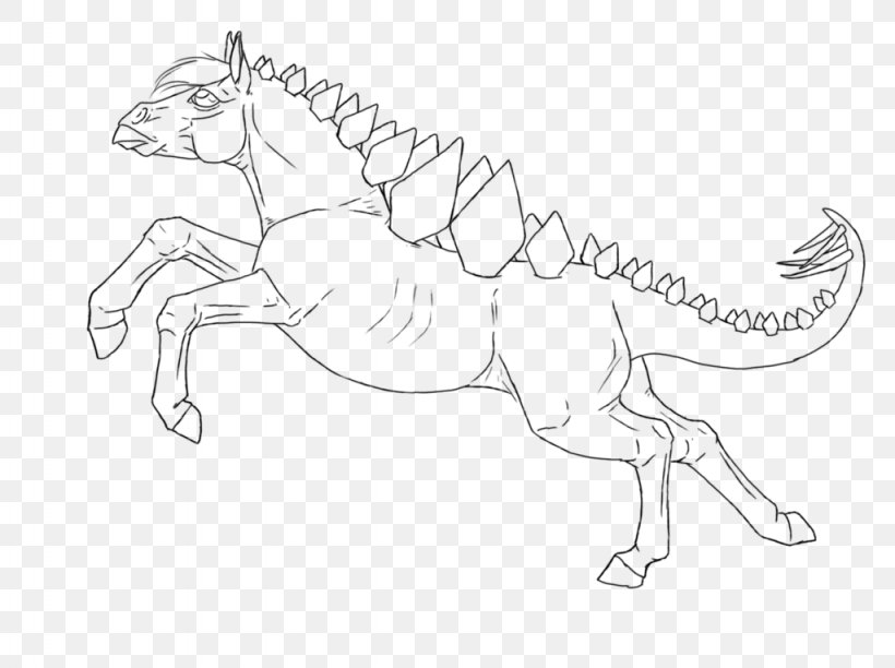 Carnivora Mustang Line Art Mammal Drawing, PNG, 1024x765px, Carnivora, Animal, Animal Figure, Arm, Artwork Download Free