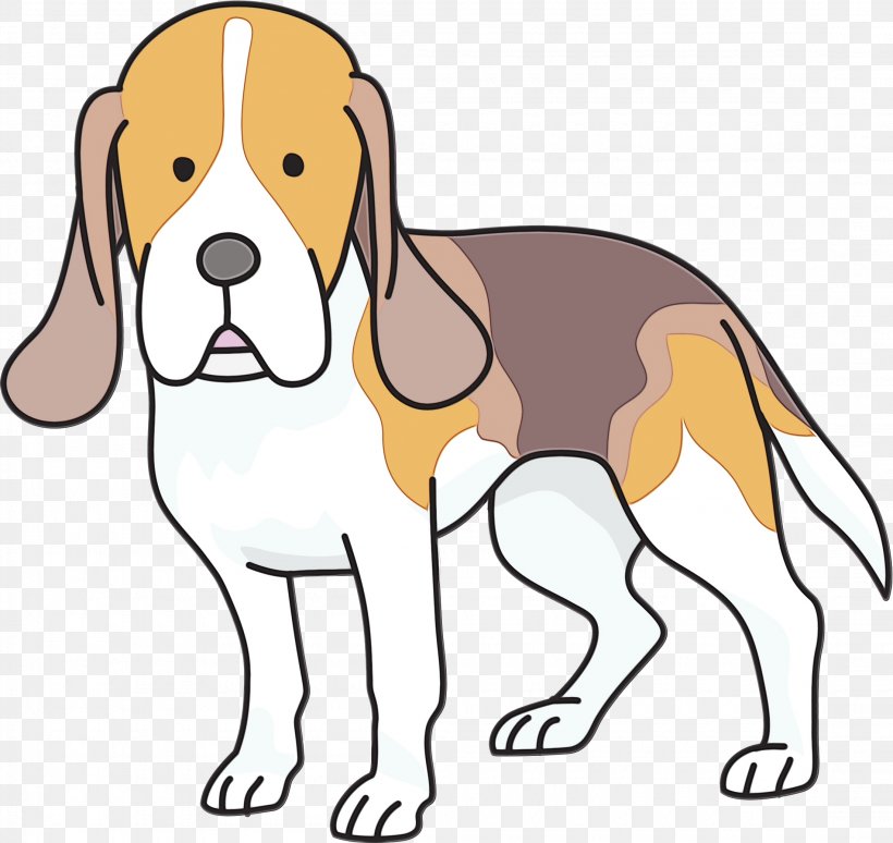 Dog Dog Breed English Foxhound Beagle-harrier Finnish Hound, PNG, 2200x2079px, Watercolor, Artois Hound, Beagleharrier, Dog, Dog Breed Download Free