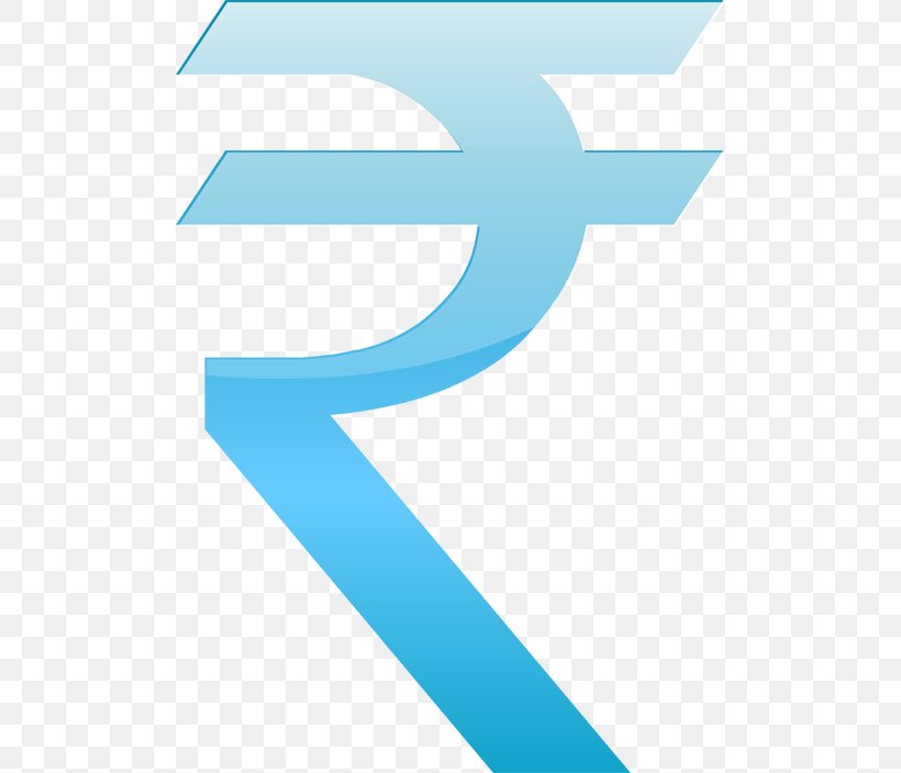 Indian Rupee Sign Symbol, PNG, 500x704px, Indian Rupee, Aqua, Area, Azure, Blue Download Free