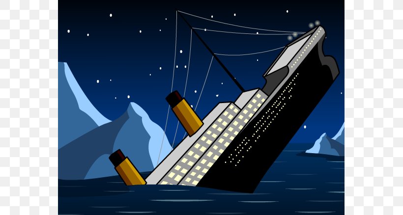 Sinking Of The RMS Titanic Iceberg Clip Art, PNG, 583x438px, Sinking Of The Rms Titanic, Aerospace Engineering, Atmosphere, Computer, Drawing Download Free