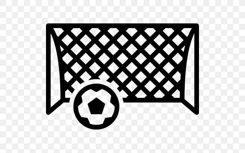 Goal Football Player Sport, PNG, 512x512px, Goal, Area, Ball, Black, Black And White Download Free