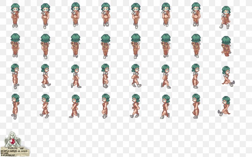 Top Down Sprite Sheet