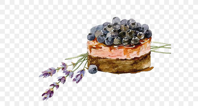 Blueberry Juice Postres/ Deserts Dessert Painting, PNG, 600x440px, Blueberry, Berry, Cake, Cartoon, Chinese Painting Download Free