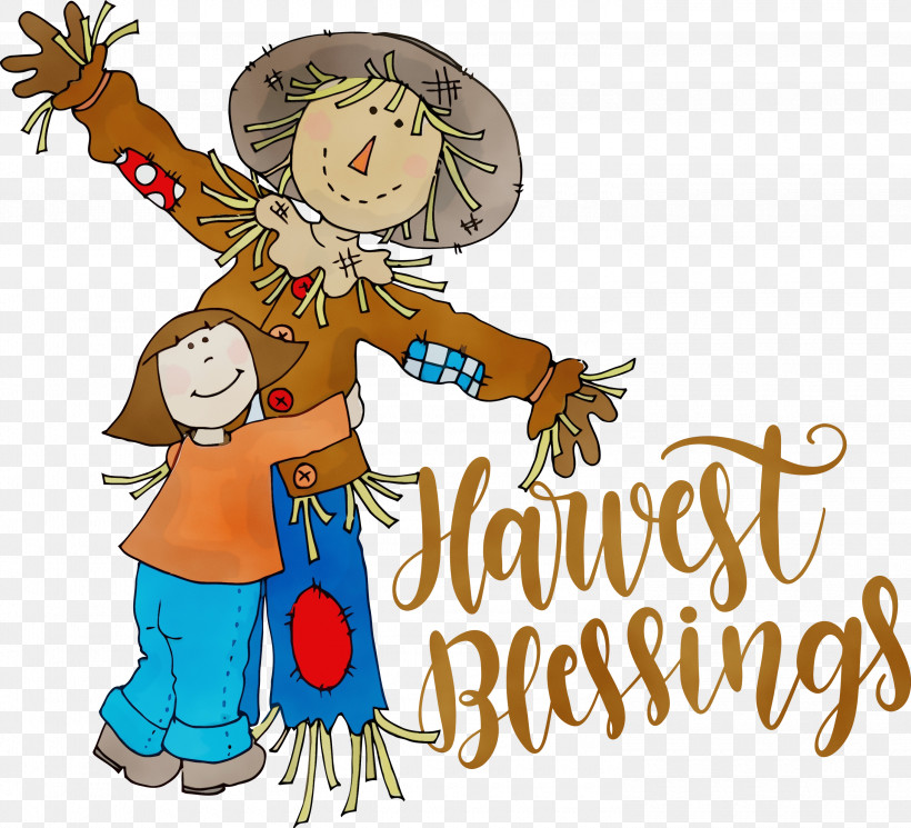 Harvest Text Cartoon Drawing, PNG, 3000x2727px, Harvest Blessings, Autumn, Cartoon, Drawing, Harvest Download Free