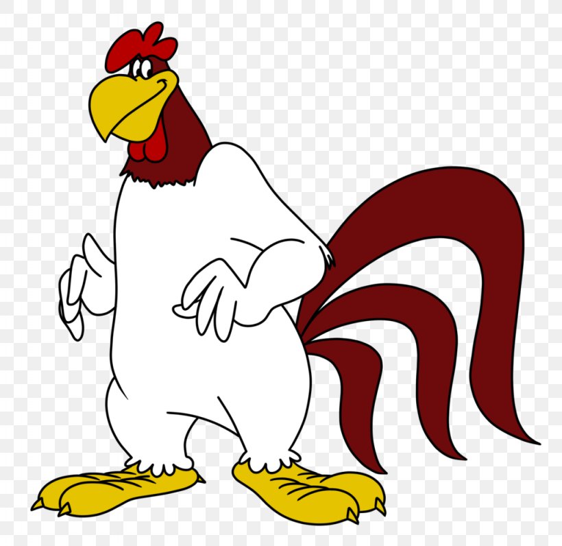 Rooster Foghorn Leghorn Leghorn Chicken Cartoon, PNG, 1024x995px