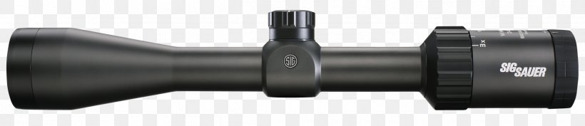 SIG SAUER 3-9x40 WHISKEY3 Riflescope (QuadPlex Reticle, Matte Black) Telescopic Sight Firearm, PNG, 2439x527px, Watercolor, Cartoon, Flower, Frame, Heart Download Free