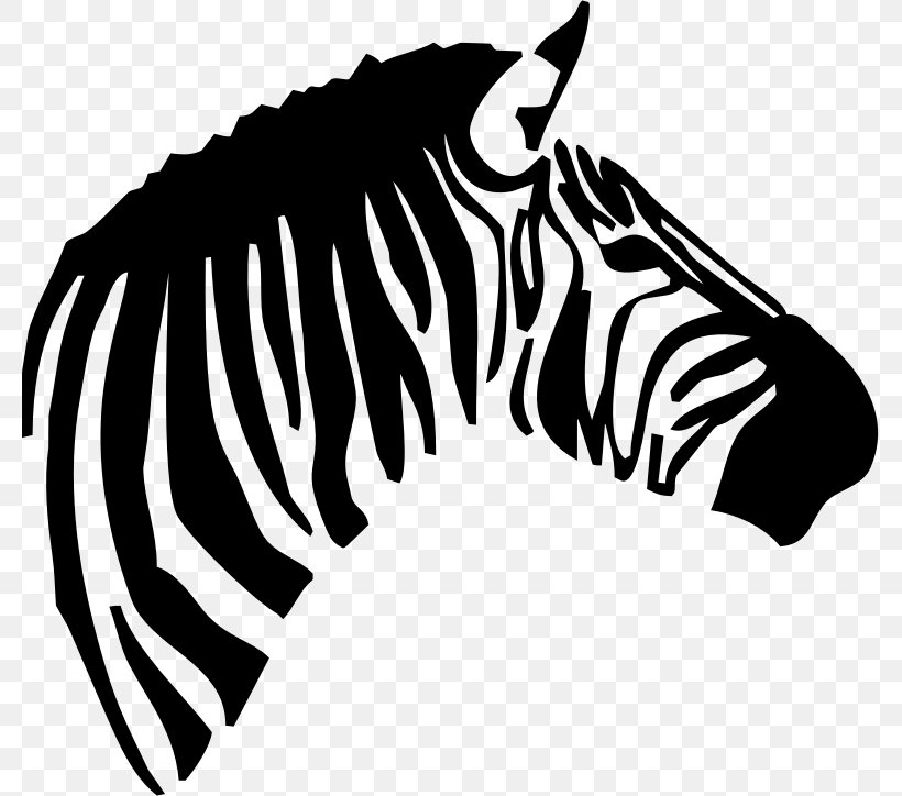 Zebra Clip Art, PNG, 779x724px, Zebra, Black, Black And White, Carnivoran, Drawing Download Free