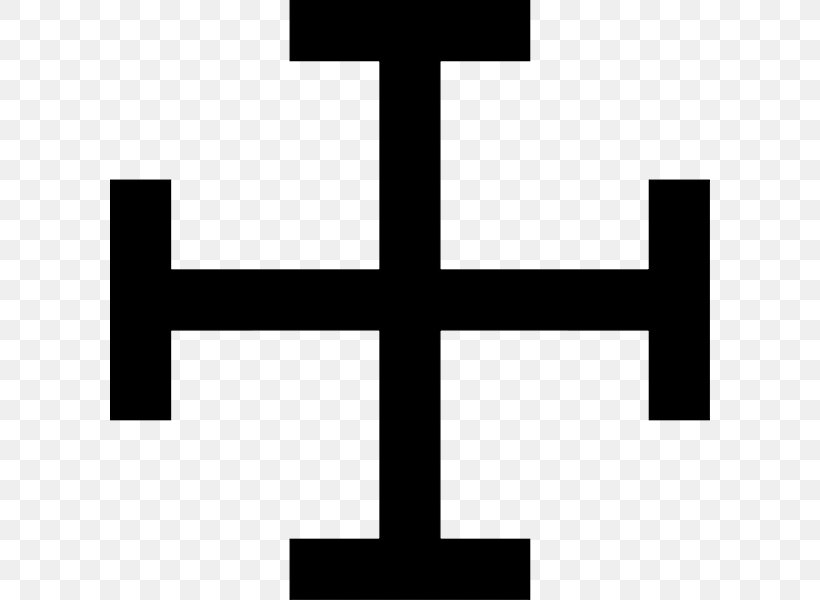 Cross Potent Symbol Clip Art, PNG, 600x600px, Cross Potent, Black, Brand, Check Mark, Christian Cross Download Free