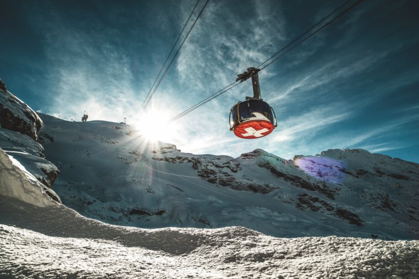 Engelberg-Titlis Titlis Rotair Cable Car, PNG, 1368x912px, Titlis, Adventure, Alps, Boardsport, Cable Car Download Free