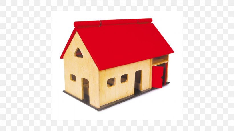 wooden farmhouse toy