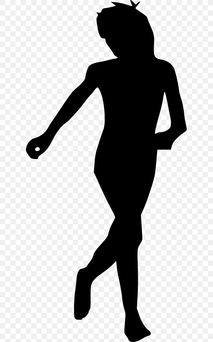 Silhouette Clip Art, PNG, 619x1312px, Silhouette, Arm, Black, Black And White, Footwear Download Free