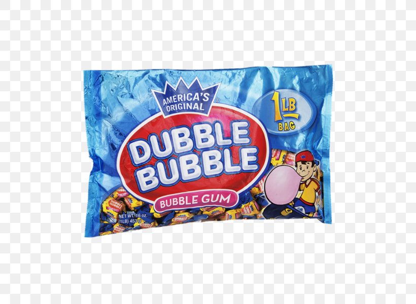 Chewing Gum Candy Flavor Dubble Bubble Bubble Gum, PNG, 600x600px, Chewing Gum, Bazooka, Bubble, Bubble Gum, Candy Download Free
