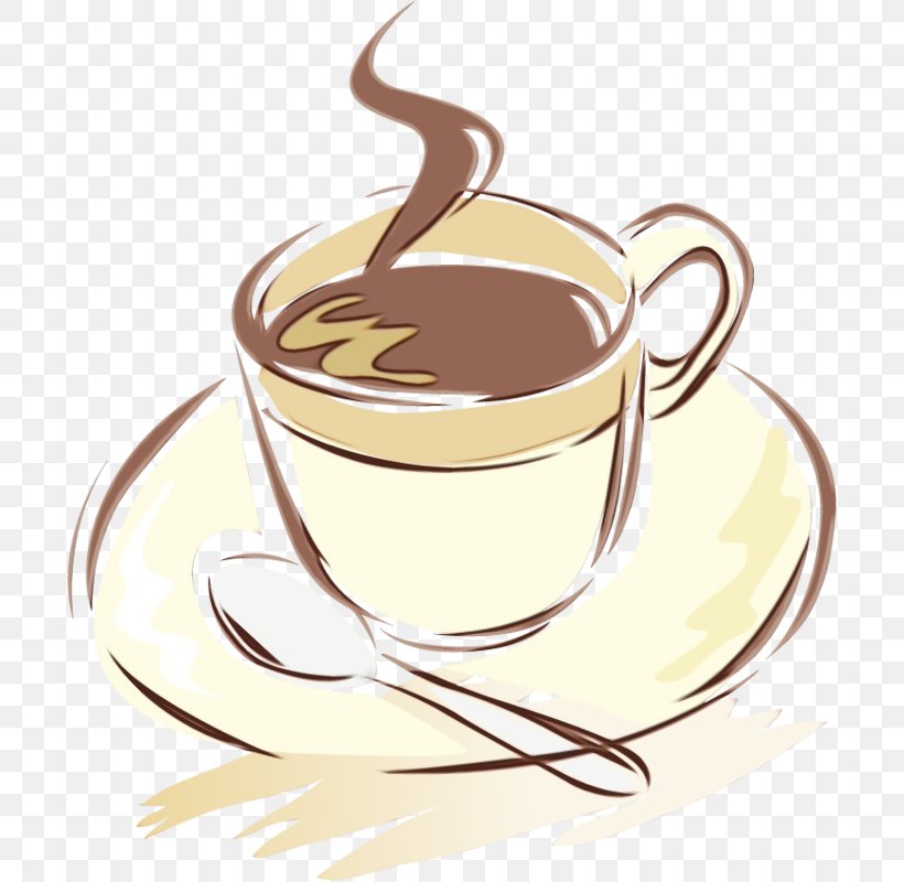 Coffee Cup, PNG, 699x800px, Watercolor, Bistro, Brown, Cafe, Caffeine Download Free