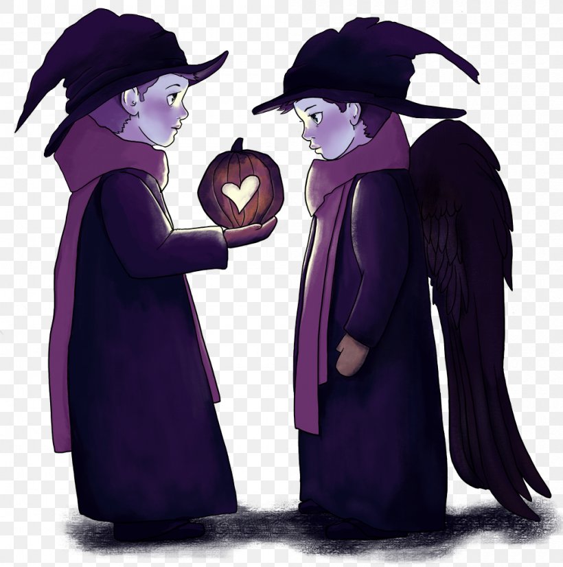 Halloween Character Cartoon Purple Child, PNG, 1000x1008px, Halloween, Cartoon, Character, Child, Fiction Download Free
