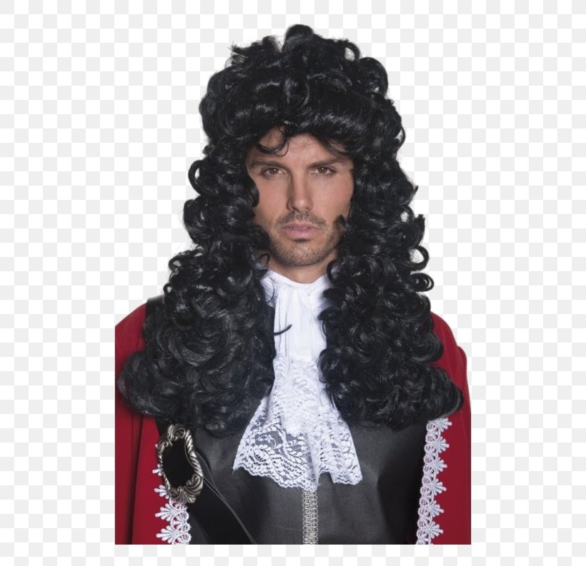 Wig Costume Piracy Clothing Hat, PNG, 500x793px, Wig, Afro, Beard, Black Hair, Buccaneer Download Free