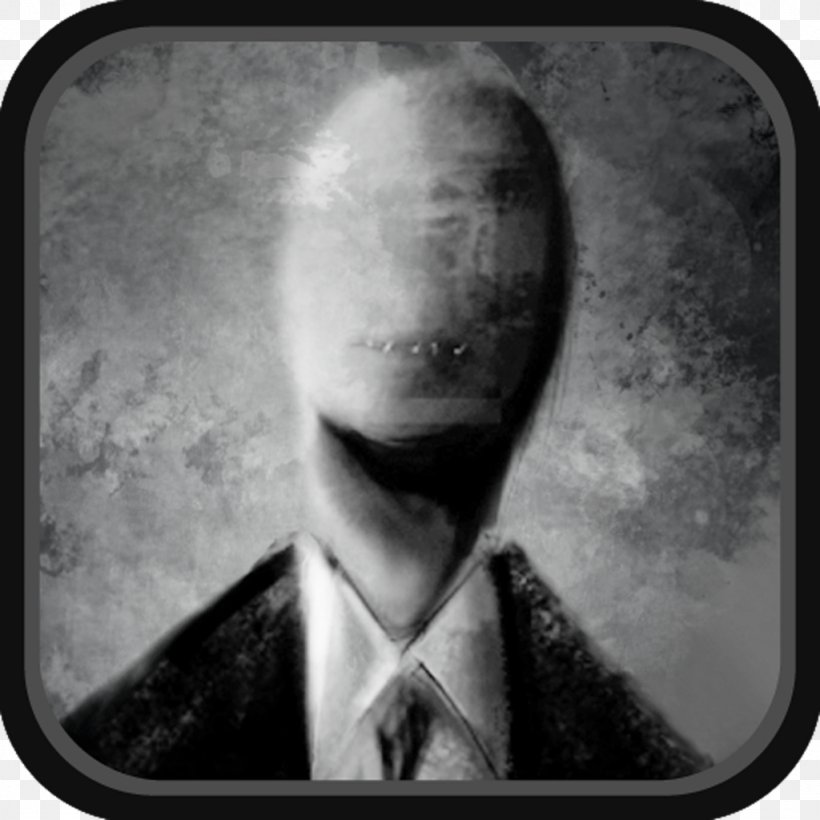 App Store IPod Touch Photography Slenderman ITunes, PNG, 1024x1024px, App Store, Apple, Apple Tv, Black And White, Facial Hair Download Free