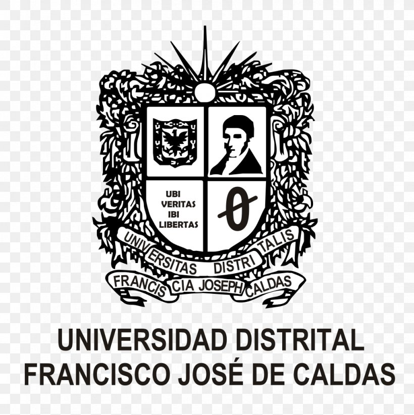 District University Of Bogotá National Pedagogic University El Bosque University University Of Caldas Pedagogical And Technological University Of Colombia, PNG, 1021x1024px, University, Area, Black And White, Bogota, Brand Download Free