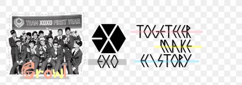EXO Miracles In December Logo Brand, PNG, 850x300px, Exo, Baekhyun, Brand, Chanyeol, Logo Download Free