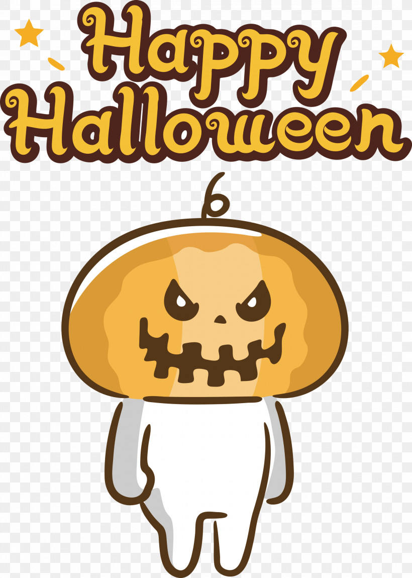 Happy Halloween, PNG, 2139x3000px, Happy Halloween, Cartoon, Emoticon, Happiness, Line Download Free