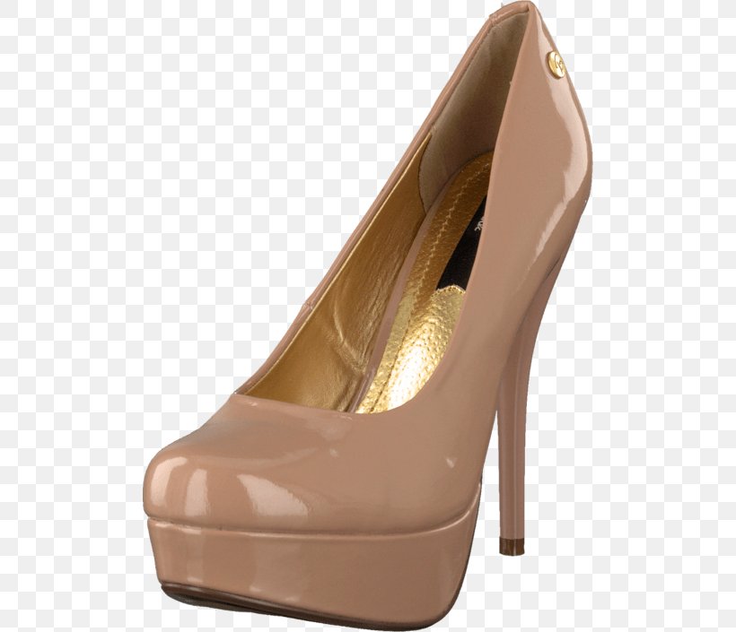 High-heeled Shoe Stiletto Heel Beige Court Shoe, PNG, 502x705px, Shoe, Basic Pump, Beige, Boot, Brown Download Free