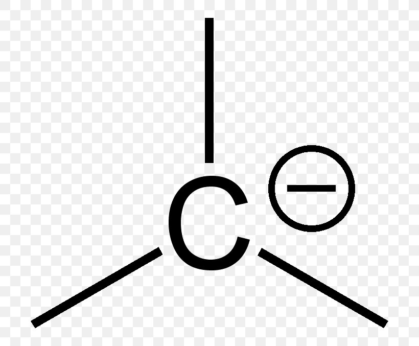 Carbanion Carbocation Radical Chemistry Resonance, PNG, 770x677px, Carbanion, Area, Black, Black And White, Brand Download Free