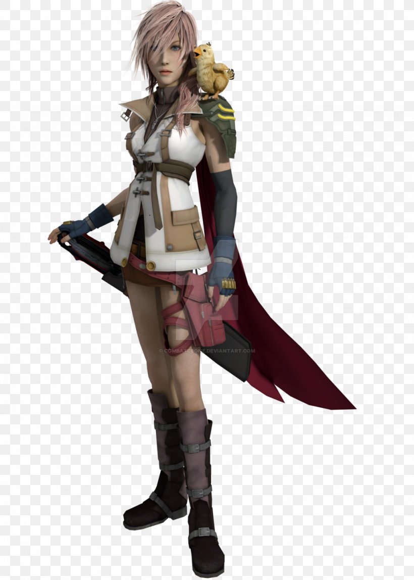 Lightning Returns: Final Fantasy XIII Final Fantasy XIII-2 Video Game, PNG, 1024x1434px, Final Fantasy Xiii, Action Figure, Chocobo, Cold Weapon, Costume Download Free