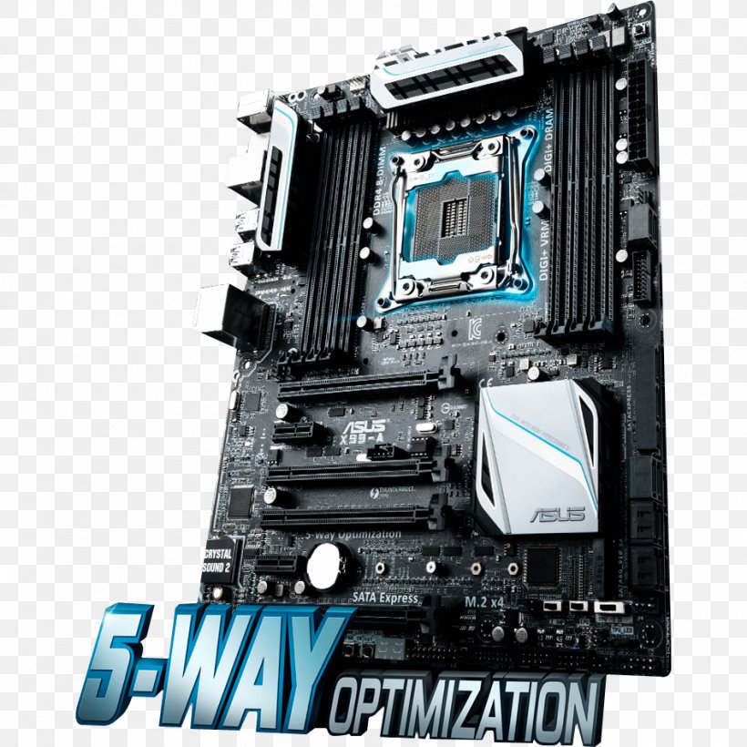 Graphics Cards & Video Adapters Motherboard Computer Cases & Housings Central Processing Unit Computer Hardware, PNG, 946x946px, Graphics Cards Video Adapters, Asus, Atx, Central Processing Unit, Computer Accessory Download Free
