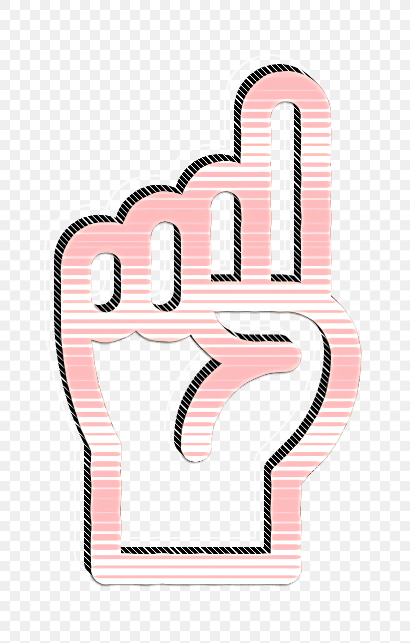 Hand Icon One Icon Hand Gestures Icon, PNG, 776x1284px, Hand Icon, Hand Gestures Icon, Line, One Icon, Pink Download Free