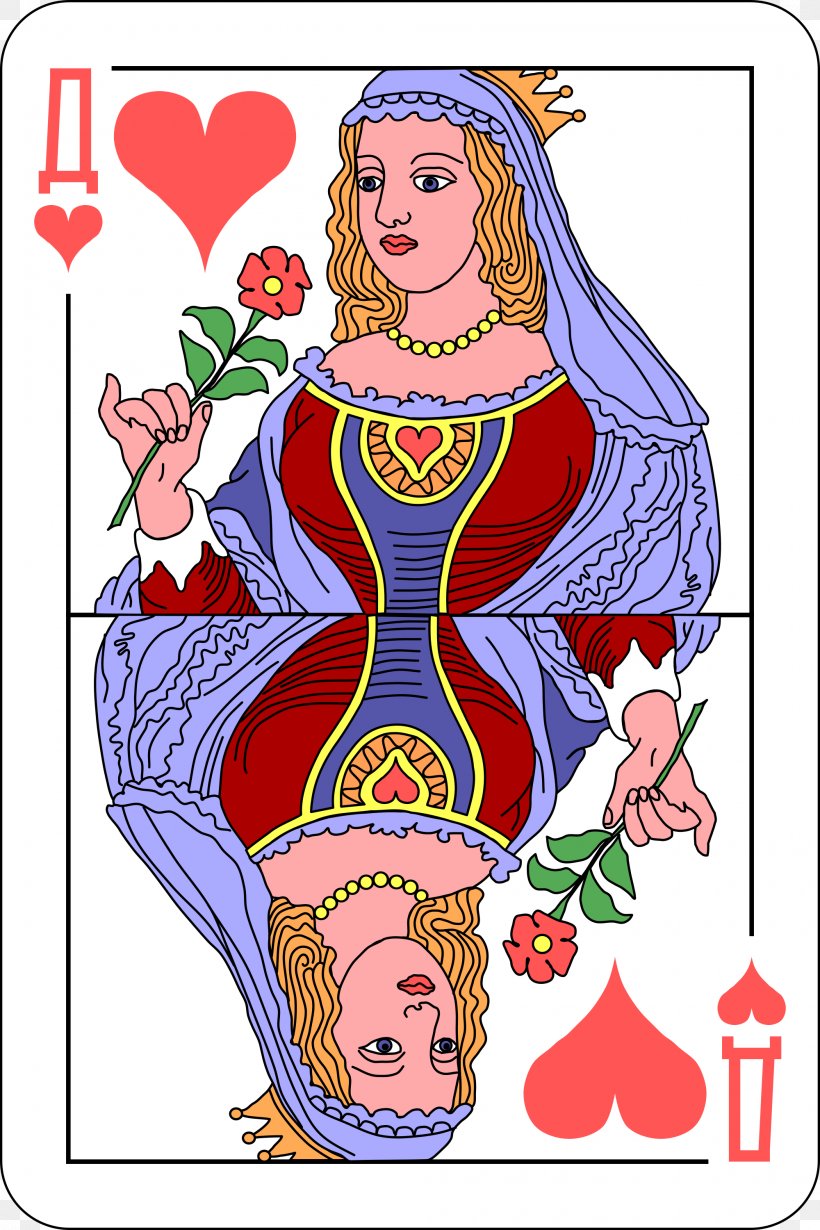 Playing Card Queen Regnant Public Domain Ace Of Hearts, PNG, 2000x3000px, Watercolor, Cartoon, Flower, Frame, Heart Download Free