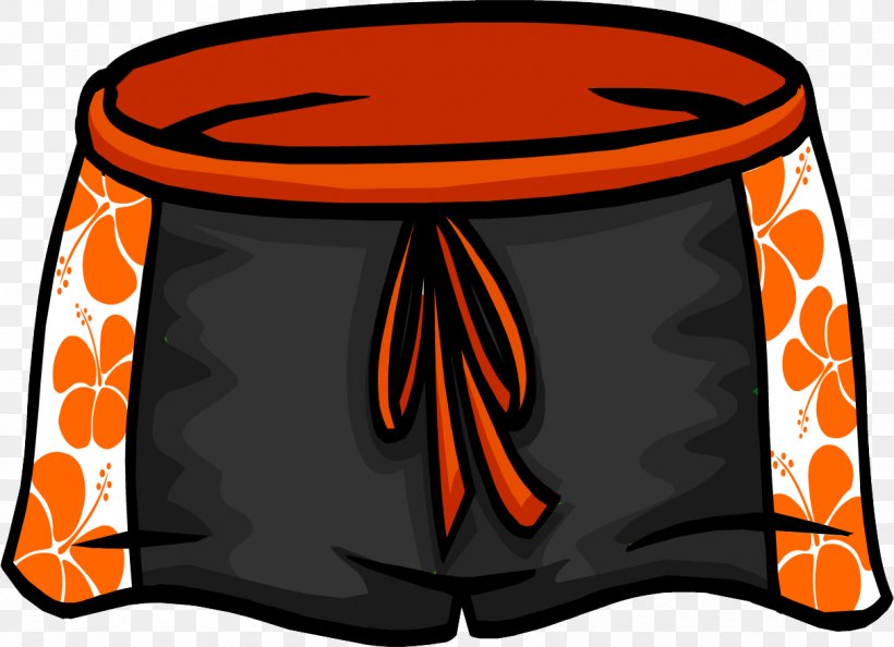 Hawaii Clip Art Shorts Image, PNG, 1213x880px, Hawaii, Aloha Shirt, Clothing, Hawaiian Language, Orange Download Free