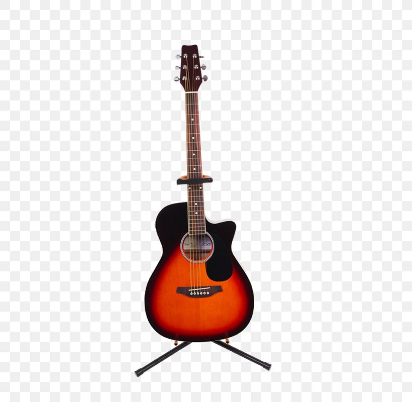 Acoustic-electric Guitar Semi-acoustic Guitar, PNG, 600x800px, Watercolor, Cartoon, Flower, Frame, Heart Download Free