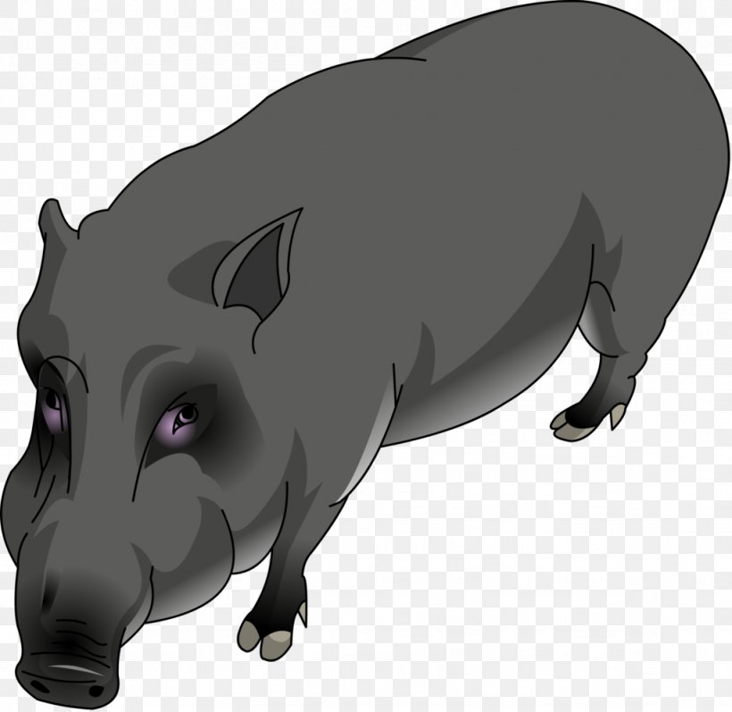 Cartoon Drawing, PNG, 1024x996px, Cartoon, Animation, Carnivoran, Cattle Like Mammal, Domestic Pig Download Free