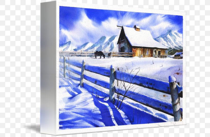 Landscape Painting Winter Art, PNG, 650x535px, Landscape, Arctic, Art, Birthday, Decoration Download Free