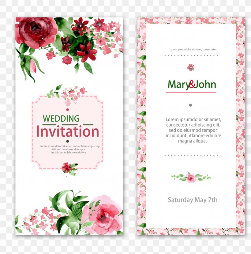 Wedding Invitation Watercolor Painting Flower, PNG, 2812x2837px, Wedding Invitation, Bridal Shower, Bride, Convite, Cut Flowers Download Free
