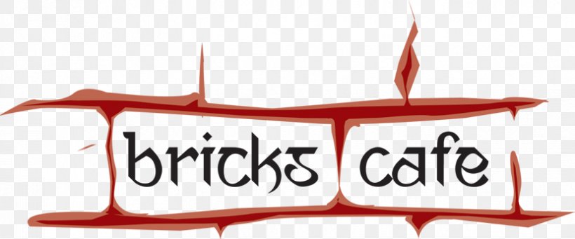 Bricks Cafe Coffee Restaurant Logo, PNG, 829x345px, Cafe, Bar, Brand, Coffee, Cuisine Download Free