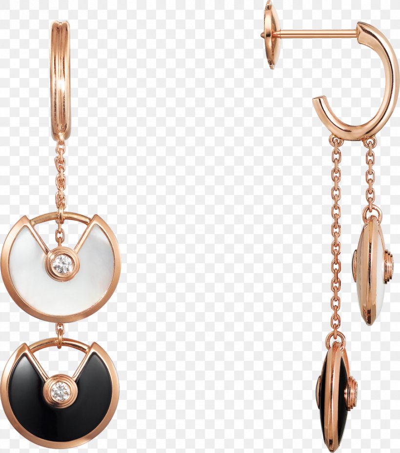 Earring Cartier Amulet Diamond Jewellery, PNG, 903x1024px, Earring, Amulet, Body Jewelry, Brilliant, Carat Download Free