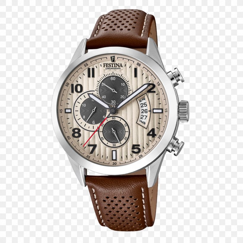 Festina Watch Chronograph Strap Jewellery, PNG, 1024x1024px, Festina, Brand, Brown, Chronograph, Clothing Accessories Download Free