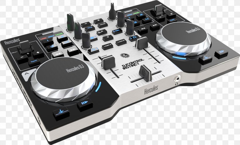Hercules DJControl Instinct S Series DJ Controller Disc Jockey Audio, PNG, 1507x913px, Watercolor, Cartoon, Flower, Frame, Heart Download Free
