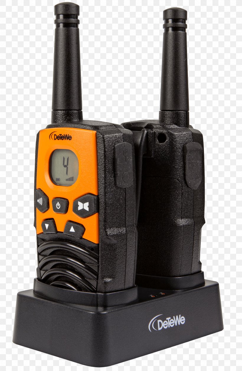 PMR446 Walkie-talkie Two-way Radio Transceiver Radiostanice, PNG, 1957x3000px, Walkietalkie, Detewe Communications Gmbh, Electronic Device, Mobile Phones, Radio Download Free