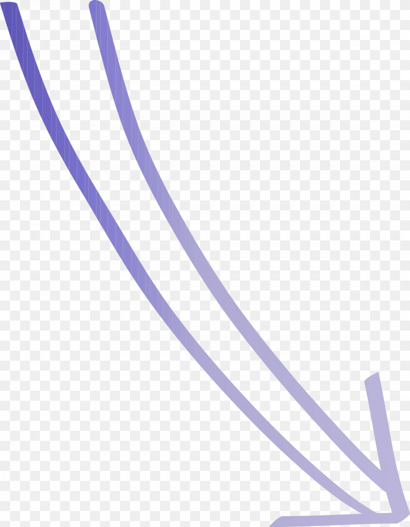 Violet Purple Line Electric Blue, PNG, 2337x3000px, Hand Drawn Arrow, Electric Blue, Line, Paint, Purple Download Free